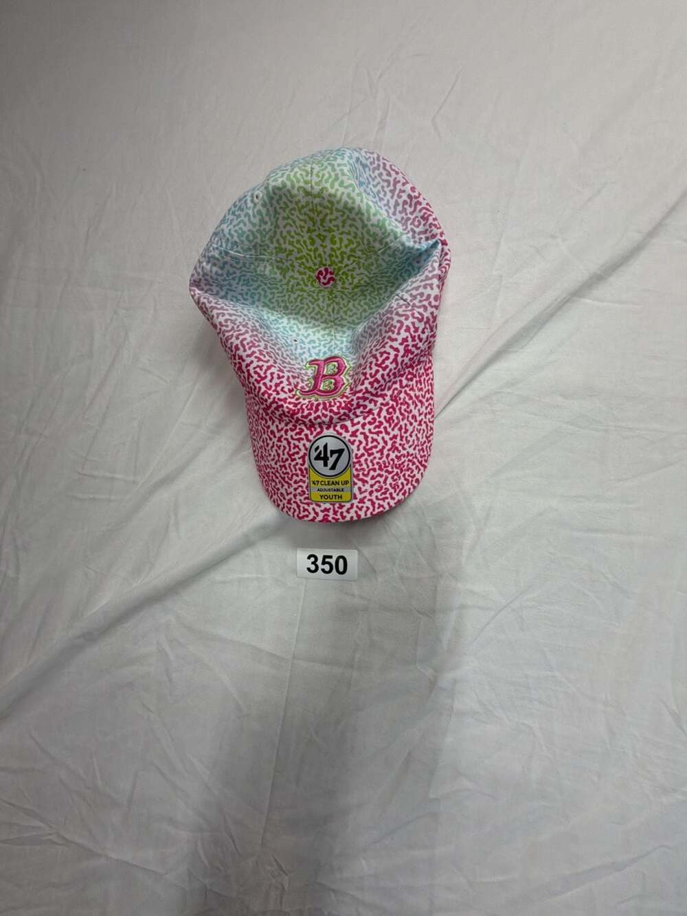 47 Brand Boston Red Sox Youth Clean Up Adjustable Hat Multi Color Animal Print